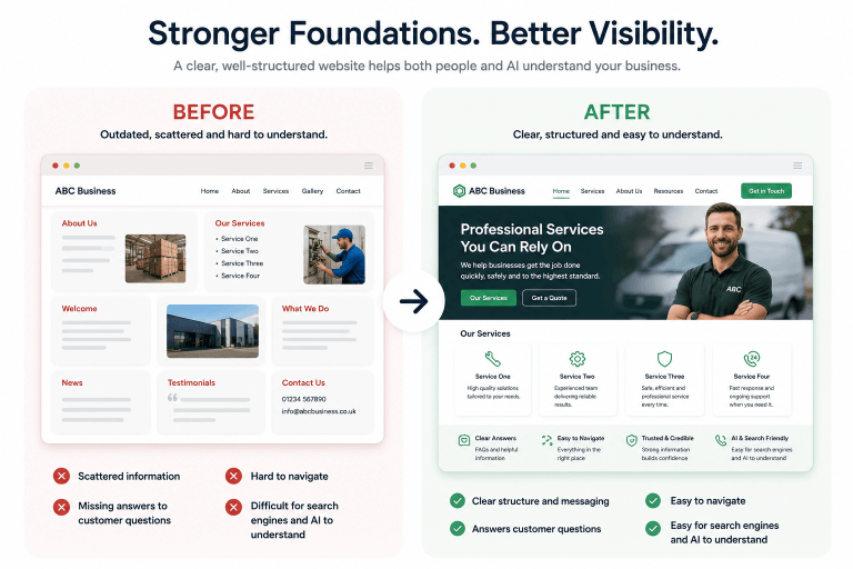 Strong Foundations Better Visibility