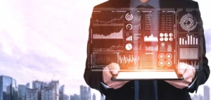 Analytics showing the impact of content distribution on AI visibility and online discoverability.