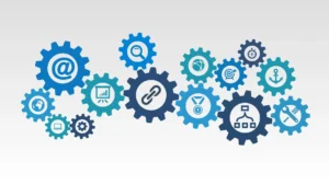 Marketing team developing a successful content distribution strategy to increase online visibility and business growth.