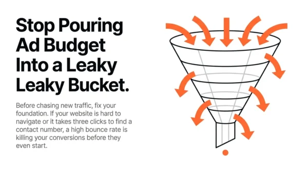 How Do I Get More Enquiries From My Website Without Spending On Ads? 3 Get More Enquiries by fixing website conversion problems before buying more traffic